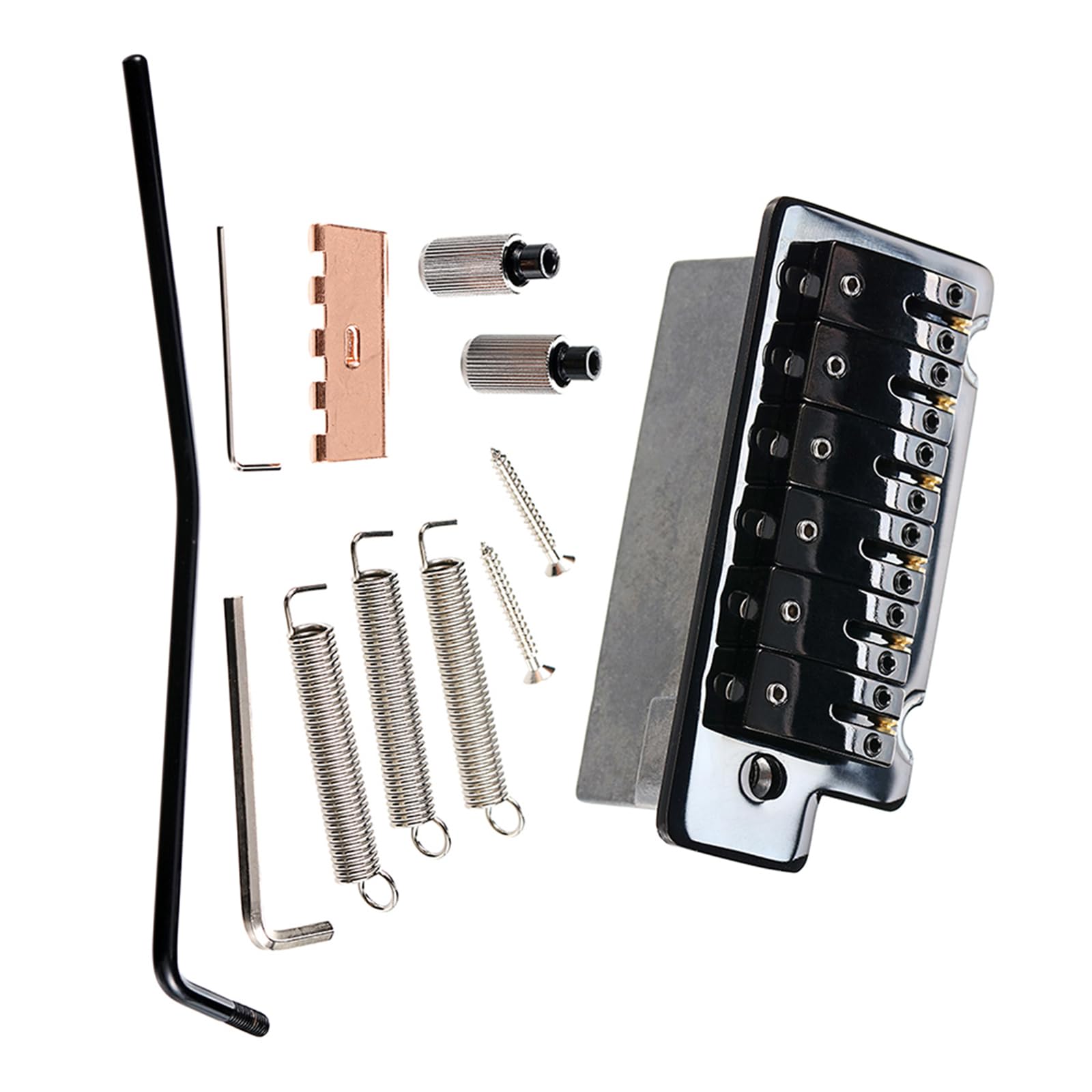 Professionelle 2-Punkt Tremolo Systeme mit Rollensätteln
