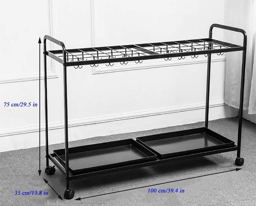 Amazon｜モダンでシンプルな傘立て、大容量の金属製傘立てホルダー