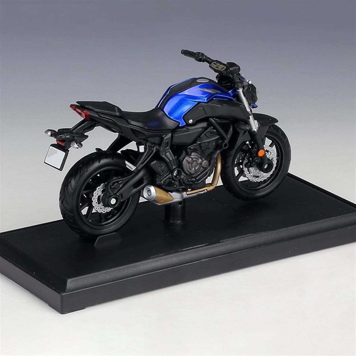 VCMPUH(タン) 1:18ヤマハMT-07 2018モーターサイクルモデルアロイ