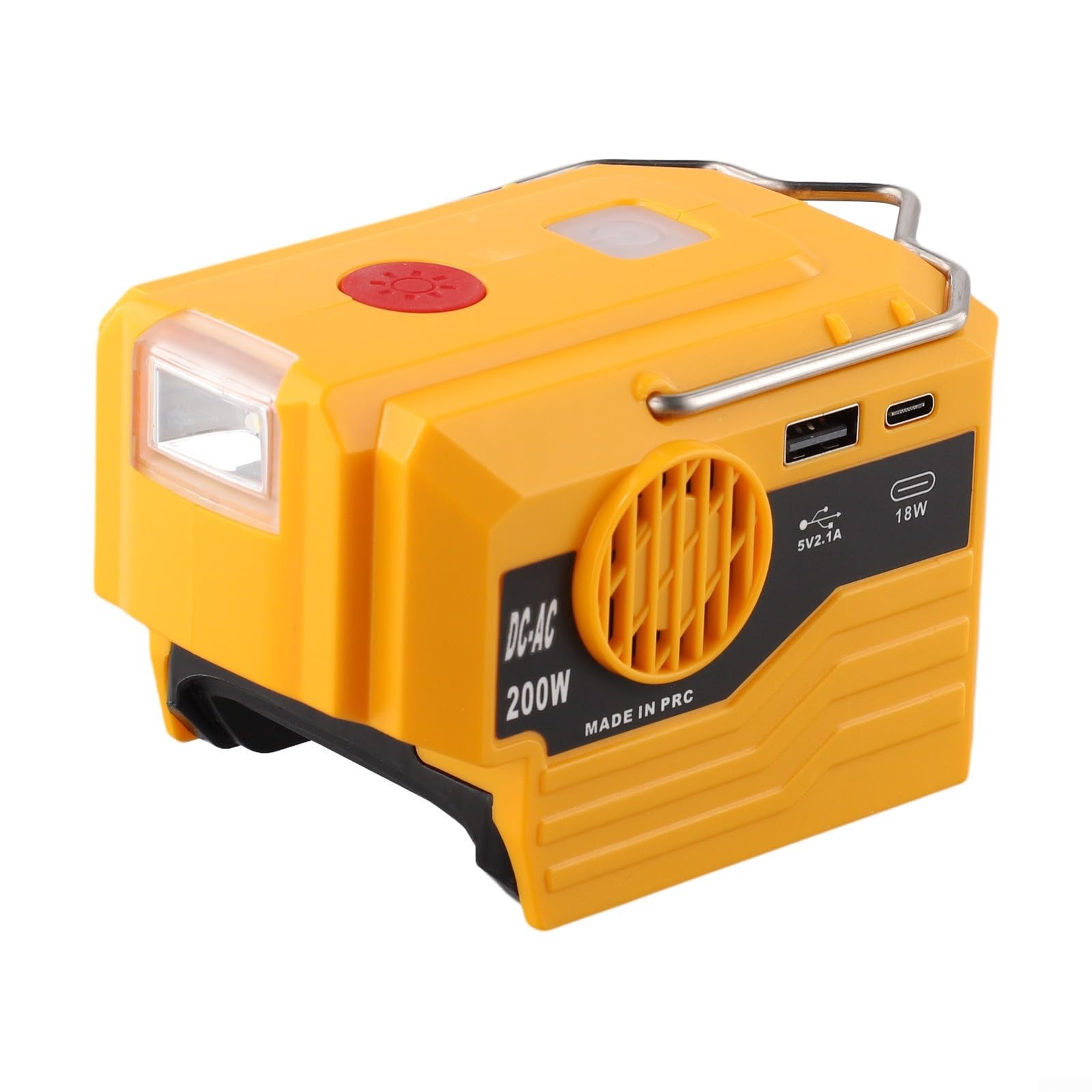 Generador inversor de 200 W para batería Bosch de 18 V adecuada para camping, teléfonos de carga y más (MT-220V)