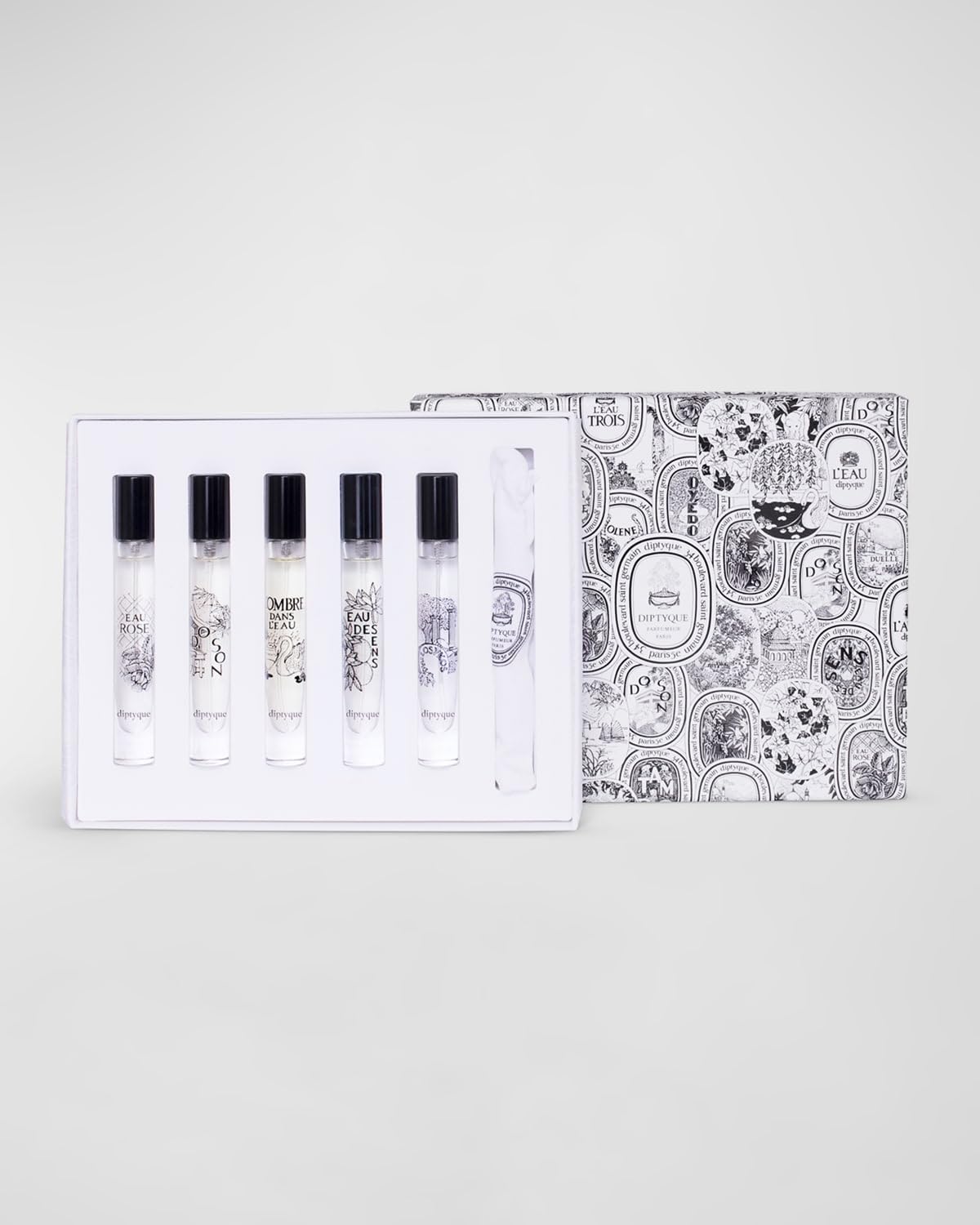 Diptyque Discovery Set Of 5 Perfumes 5 x 0.25oz EDT