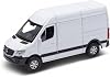PETERKIN | White Mercedes Benz Sprinter Toy Vehicle | Diecast Pull Back & Go Van | Diecast Vehicles | Ages 3