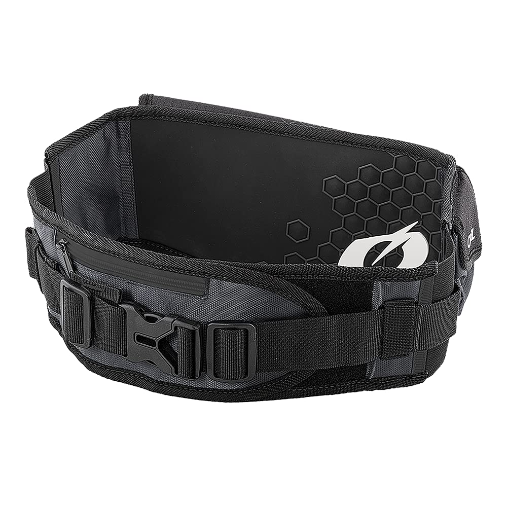 O'NEAL | Accessori | Motocross Enduro Bike | Cintura elastica regolabile, numerose tasche, comoda e imbottita tasca sul fianco | Waist Toolbag | Nero | Dimensione 110 x 15 cm
