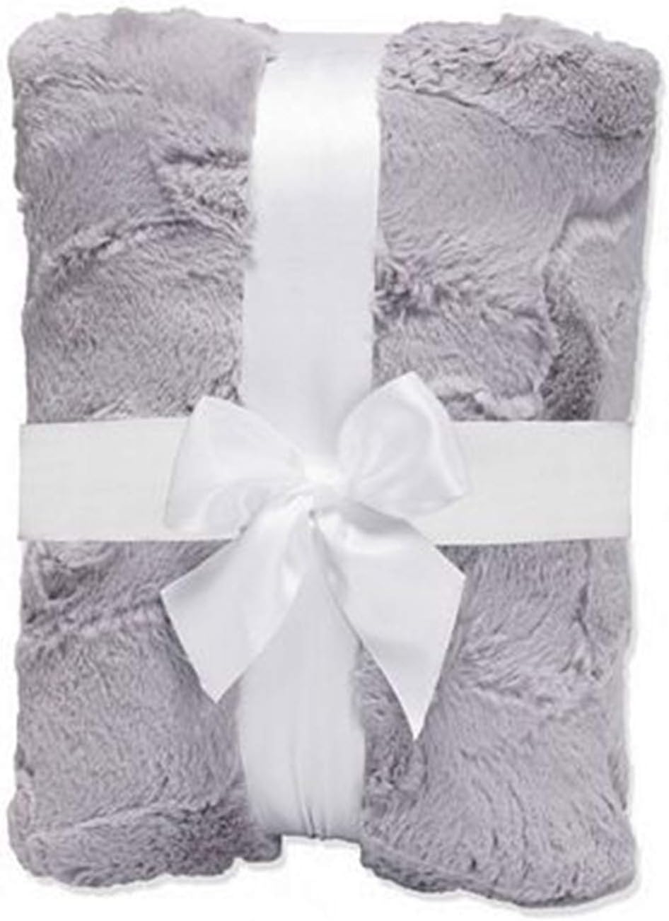 Luxe Cuddle Cut 2yd Hide Silver
