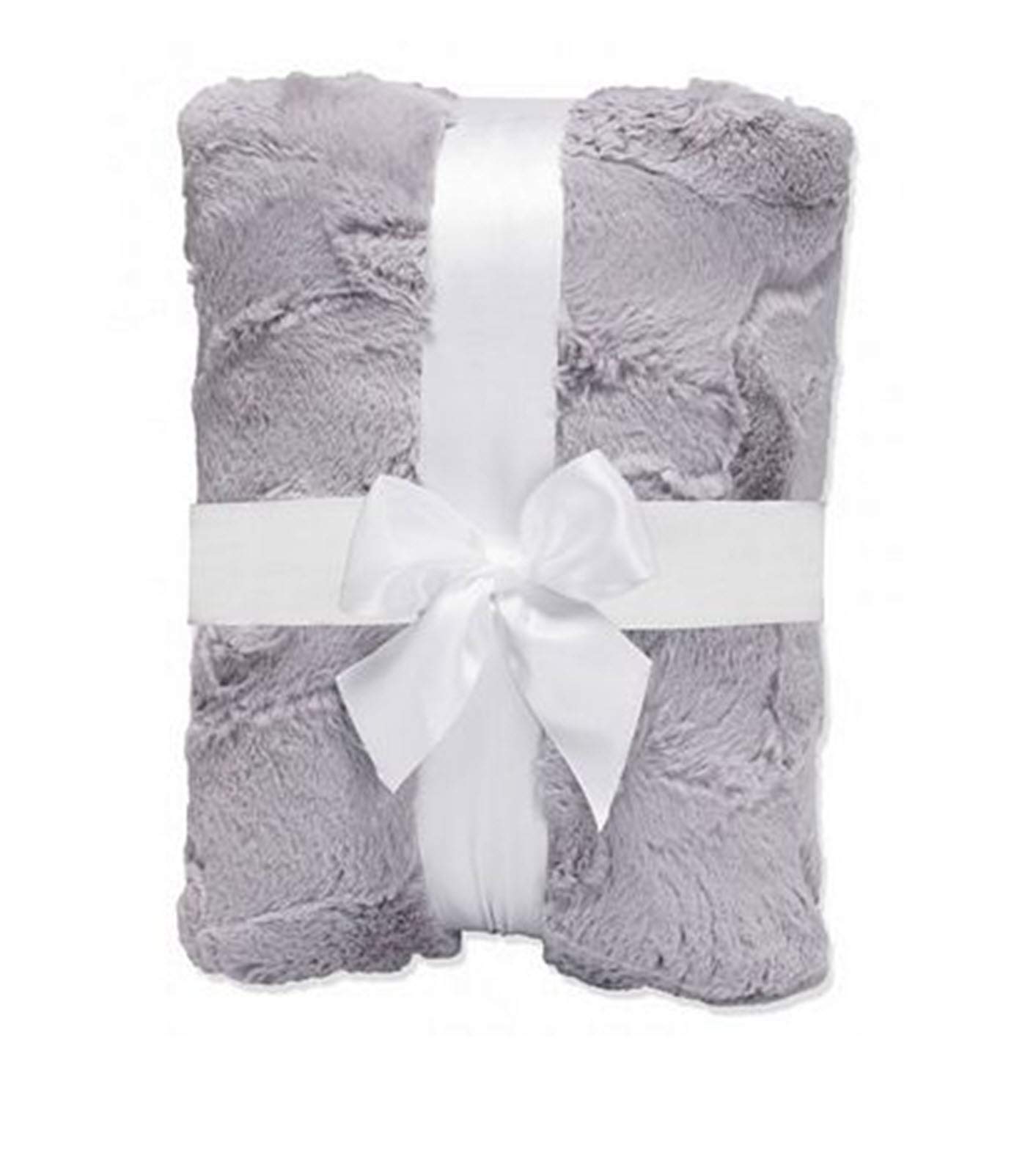 Luxe Cuddle Cut 2yd Hide Silver