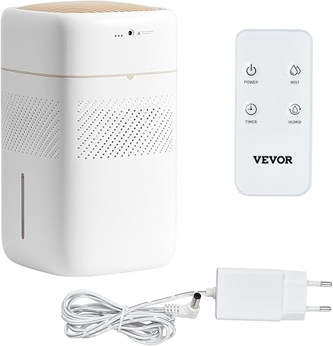 Miniatura 9 de VEVOR Humidificador Evaporativo para Toda la Casa 5L(1.32G) Humidificadores 538.2 pies cuadrados, 480 ml/h Humidificador de Humedad Fría Inteligente