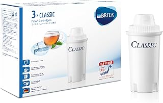 BRITA (ブリタ) ポット型浄水器 交換用フィルター クラシック 3個セット BJ-C3
