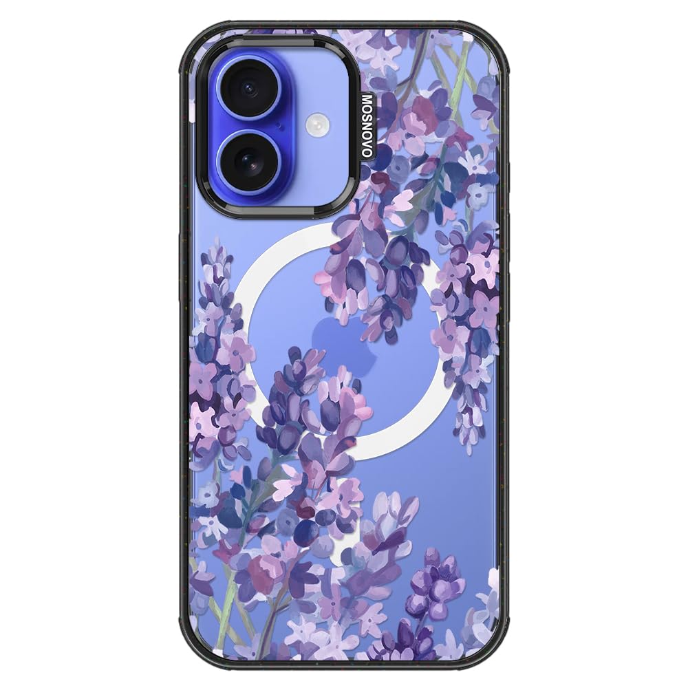 Coque Magnétique iPhone 16 Antichoc Lavande Protection Militaire - 8