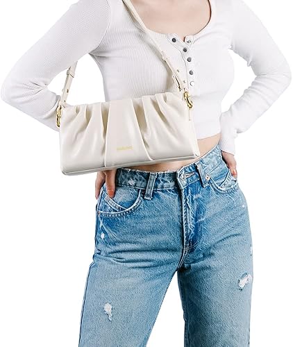 Miniatura 3 de SINBONO Evelyn Hobo - Bolso de mano con cierre de cremallera y correas ajustables para mujer