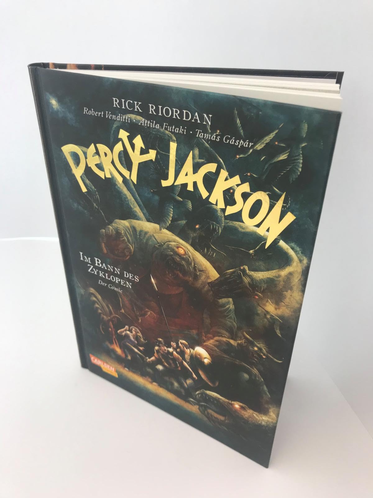 Percy Jackson (Comic) 2: Im Bann des Zyklopen: Der Kinderbuch-Klassiker als Comic-Adaption für Jungen und Mädchen ab 12 Jahre über griechische Götter und Titanen (2)