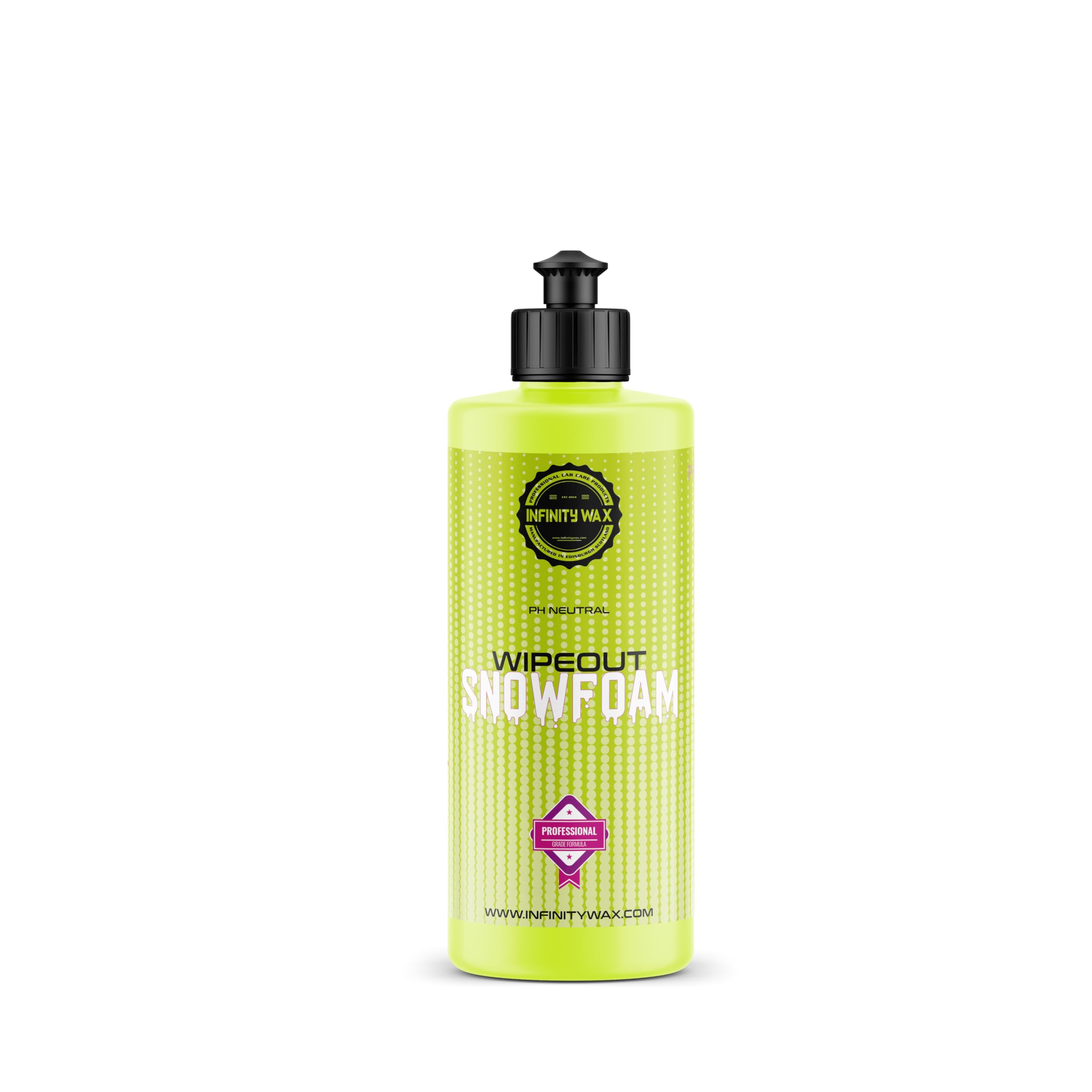 Infinity Wax Wipeout Snow Foam pH Neutral Remover Detailing 500mL 0.5L ICLWSF500