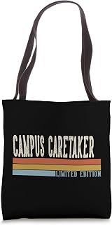 Campus Caretaker Week Retro Vintage Back To School Day Tote Bag