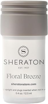 Sheraton Mini Home Fragrance Scent Refill - Works with Plug in Wall Diffuser - Luxury Hotel Collection - Notes of Lemon, Violet, and Sandalwood - Floral Breeze