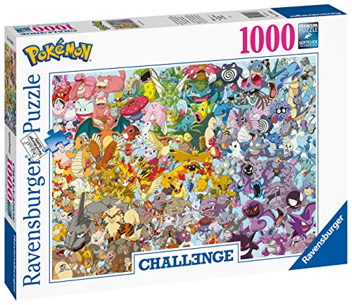 Puzzle 1000 pièces : 'affrontement des Pokémon Ravensburger France - vue 9