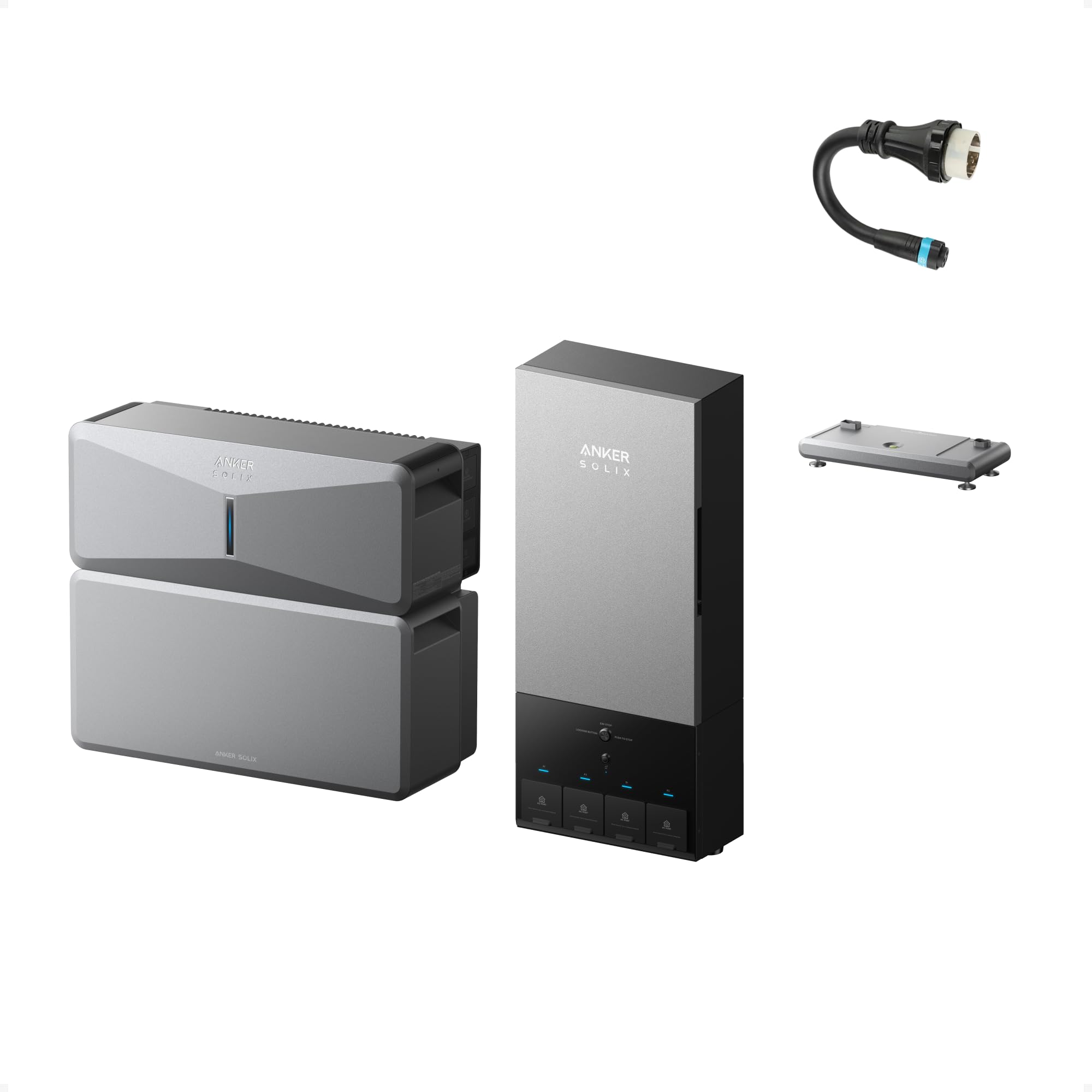 Anker SOLIX E10, Power Dock, 6kWh, 7.6kW Output, 9kW Solar