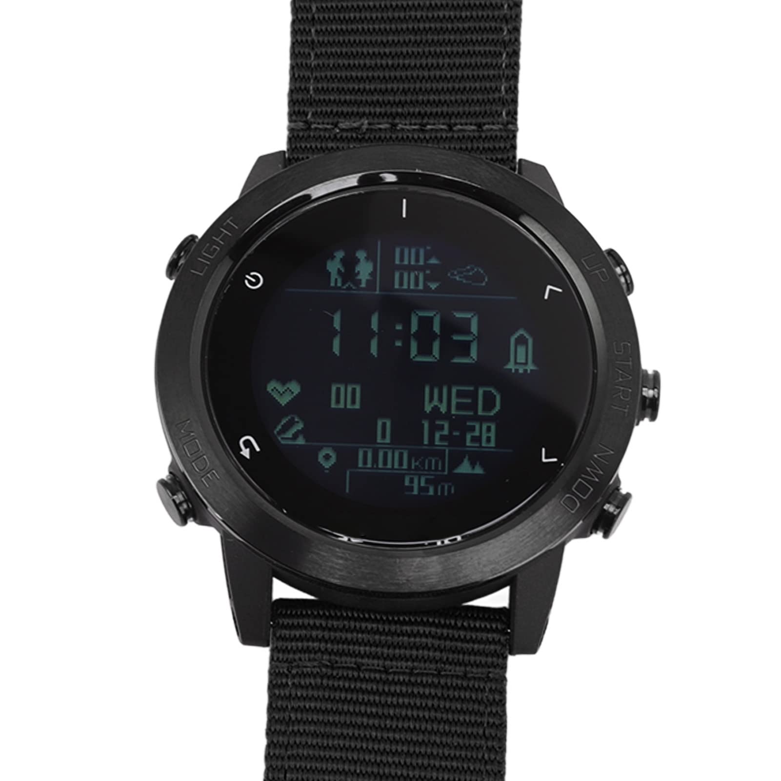 Smartwatch da Uomo Orologio Sport Orologio Immersione Sottomarina con Altimetro Gps Bousson Barometro Allarme Allarme (#1)