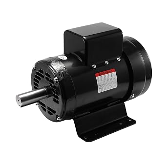23172604 7.5HP Air Compressor Motor Single Phase 230V 3450 RPM, 213T Frame Electric Motor, Replacement for 45465101