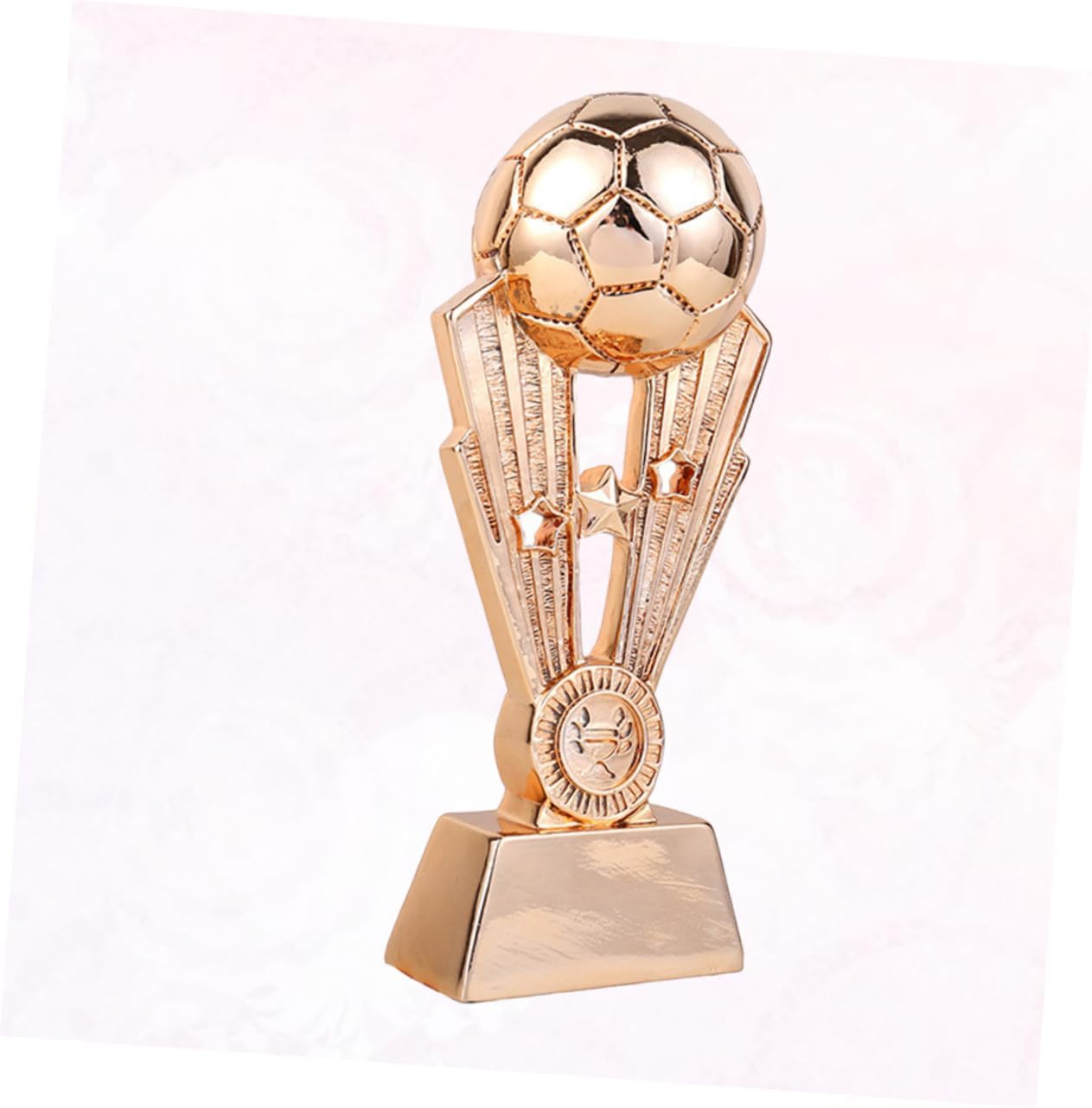 Plating Resin Football Trophy Award Base for School Office Kindergarten for Team Recognition Party Prizes and Home Decor Bronze