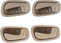 Vista 7 de HHCSOP Manijas de puerta interior para Toyota Corolla Chevy Prizm con cerradura manual 1998 1999 2000 2001 2002, reemplazo de manijas de puerta