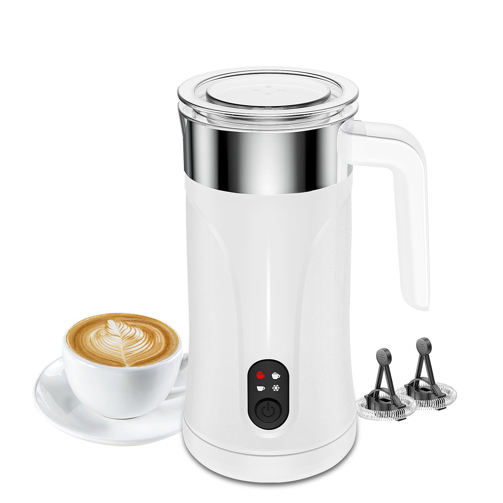 Photo 1 of *** 07/31 NOT FUNCTIONAL SOLD FOR PARTS FINAL SALE **Milk Frother, 4-in-1 Milk Frother and Steamer for Coffee, Latte, Cappuccino