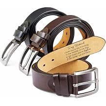 Custom Leather Belt, Fathers Day Gift for Boyfriend, Custom Engraved Mens Belt, Unique Gift for Husband
