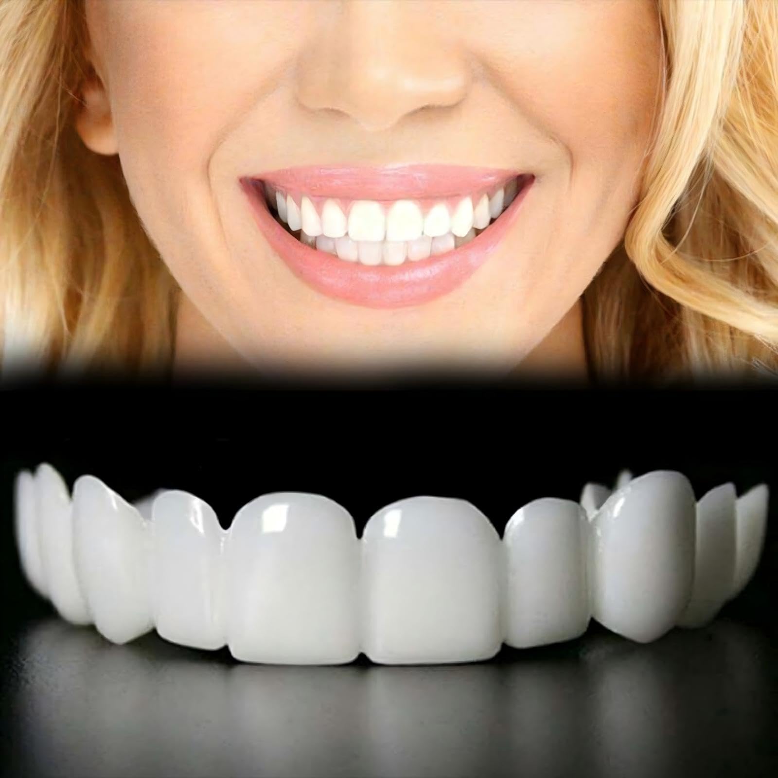 2 Pairs of Unisex Smile Supports,Natural Comfort, Adjustable Comfort, Create A Beautiful and Confident Smile (Unisex)