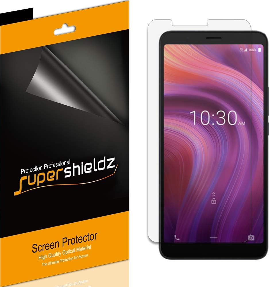 Supershieldz (6 Pack) Designed for Alcatel 3V (2019) 6.7 inch Screen Protector, High Definition Clear Shield (PET)
