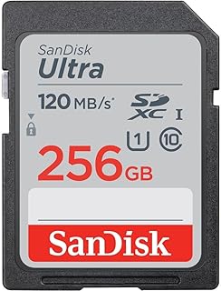 SanDisk 256GB Ultra SDXC UHS-I Memory Card - Up to 150MB/s, C10, U1, Full HD, SD Card - SDSDUNC-256G-GN6IN