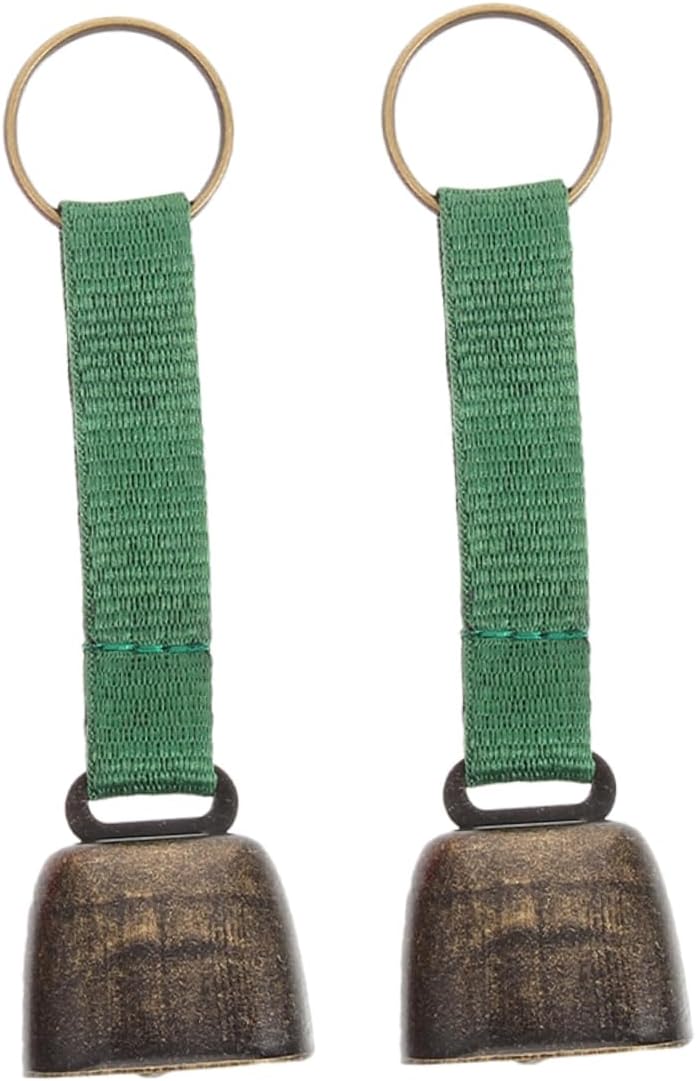 2 Pack Lightweight Bear Bells for Pet Safety in Camping & Hiking