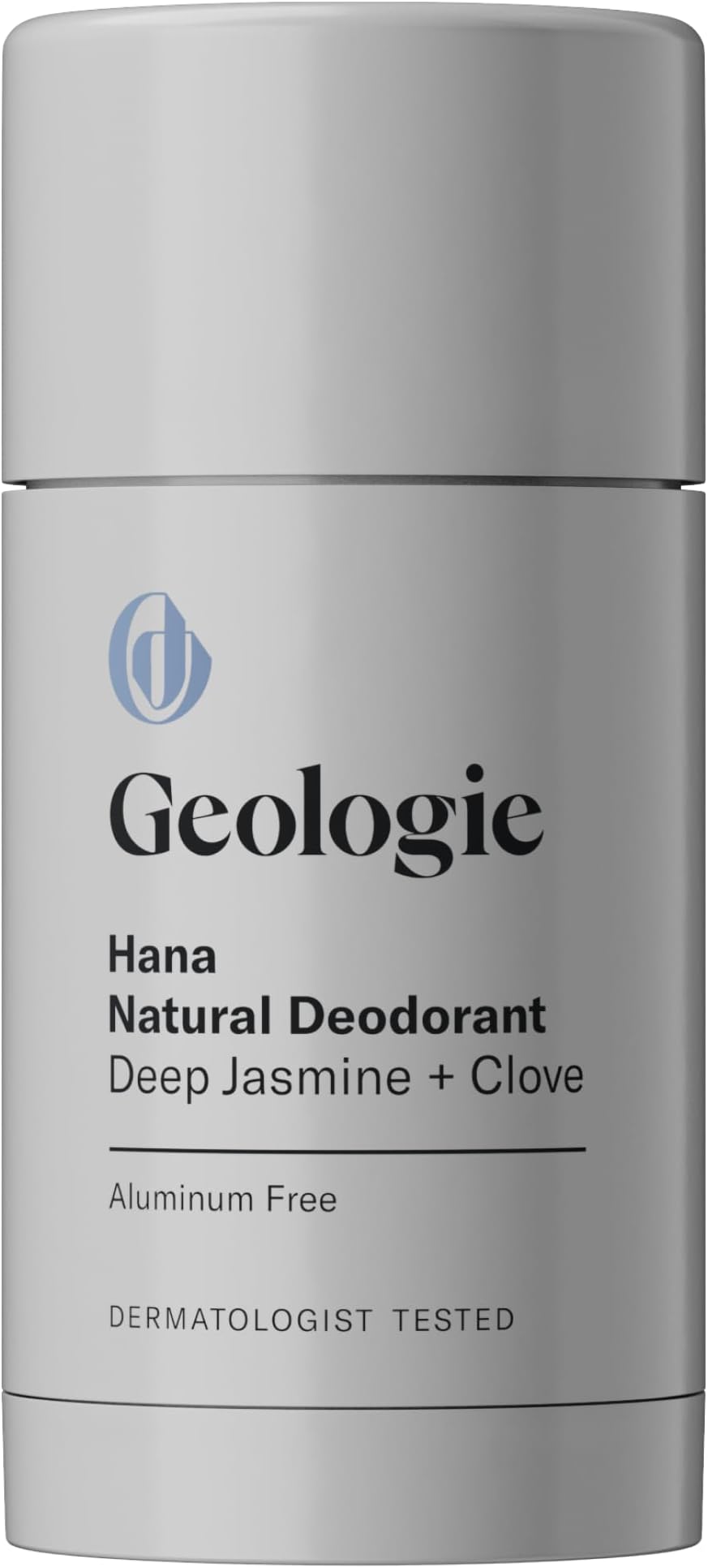 - Geologie Hana Natural Deodorant | Jasmine + Clove Scent for Men & Women | Sensitive Skin Safe | Aluminum-Free, Baking Soda-Free, Dermatologist Tested, Vegan, Sulfate-Free, Paraben-Free | (2.6 oz)