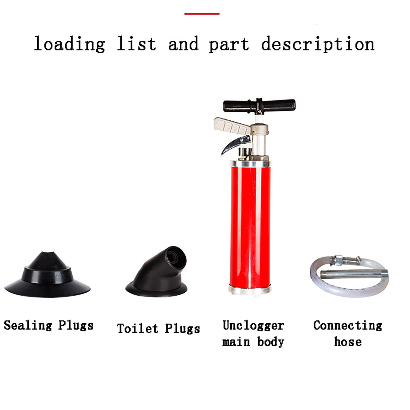 ROMOZ Desatascador inodoros,Toilet Plunger,desatascador inodoros para desatascar bañeras, lavabos,inodoros, desagües Suelo y Atascos tuberías