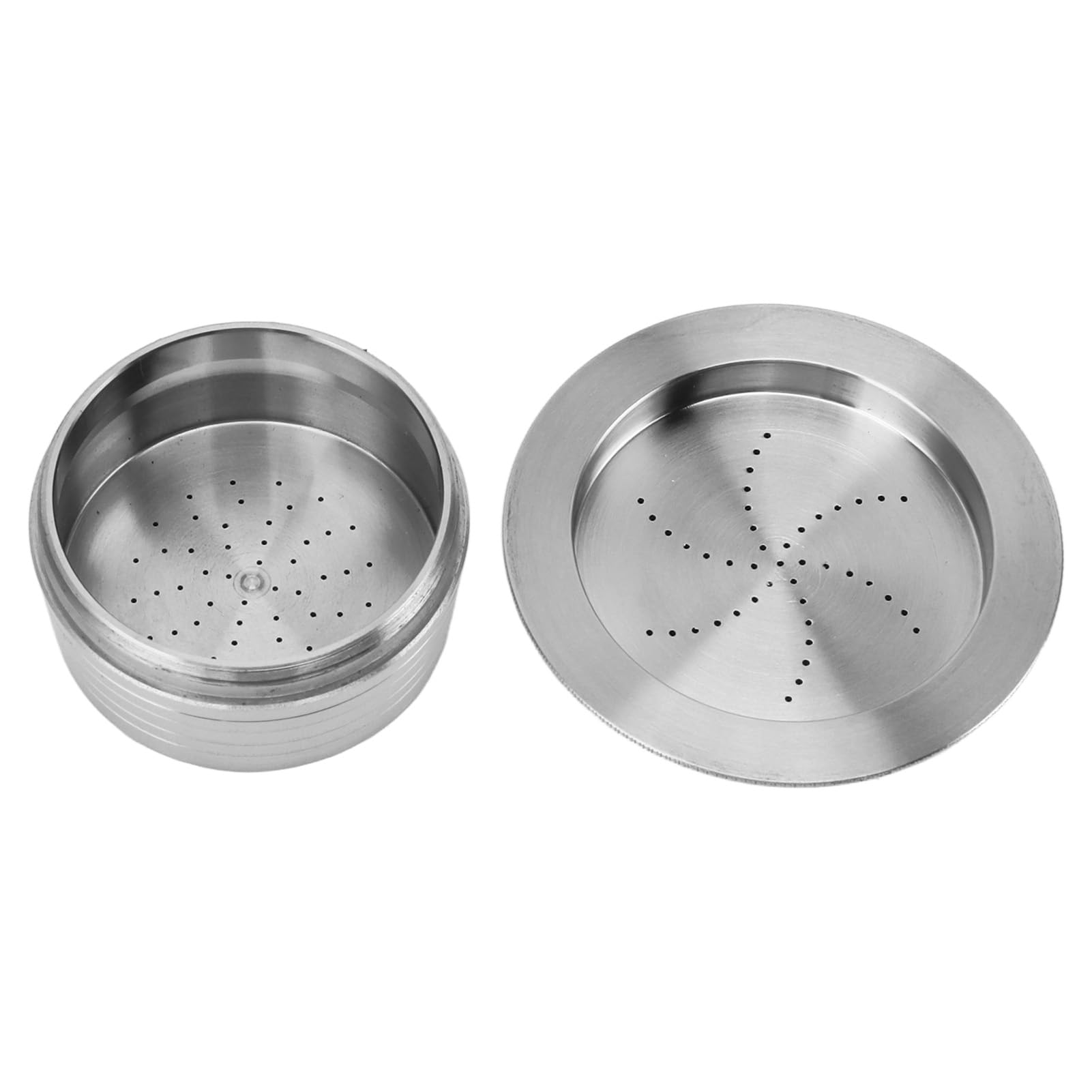 Taza de filtro de acero inoxidable reutilizable para cápsulas de café, fácil operación con cuchara para máquina A Mio, accesorio duradero y ecológico