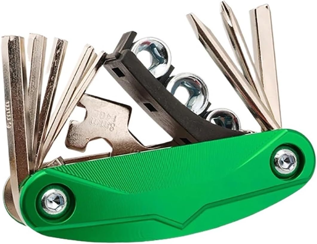 Multifunctional Tool Compatible with 250 300 80 125 200 350 Conbination Repair Screwdriver Set Accessories(No Logo Green)