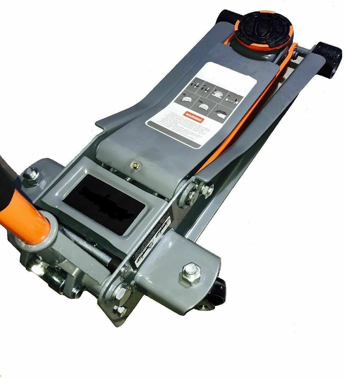 Crick Auto 4 TON CRIC Doppio PISTONE ECARRELLO Sollevatore RIBASSATO Basso