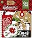 Echo Park Paper Company CCH159024 Celebrate Christmas Ephemera, Red, Green, Tan, Burlap, Black