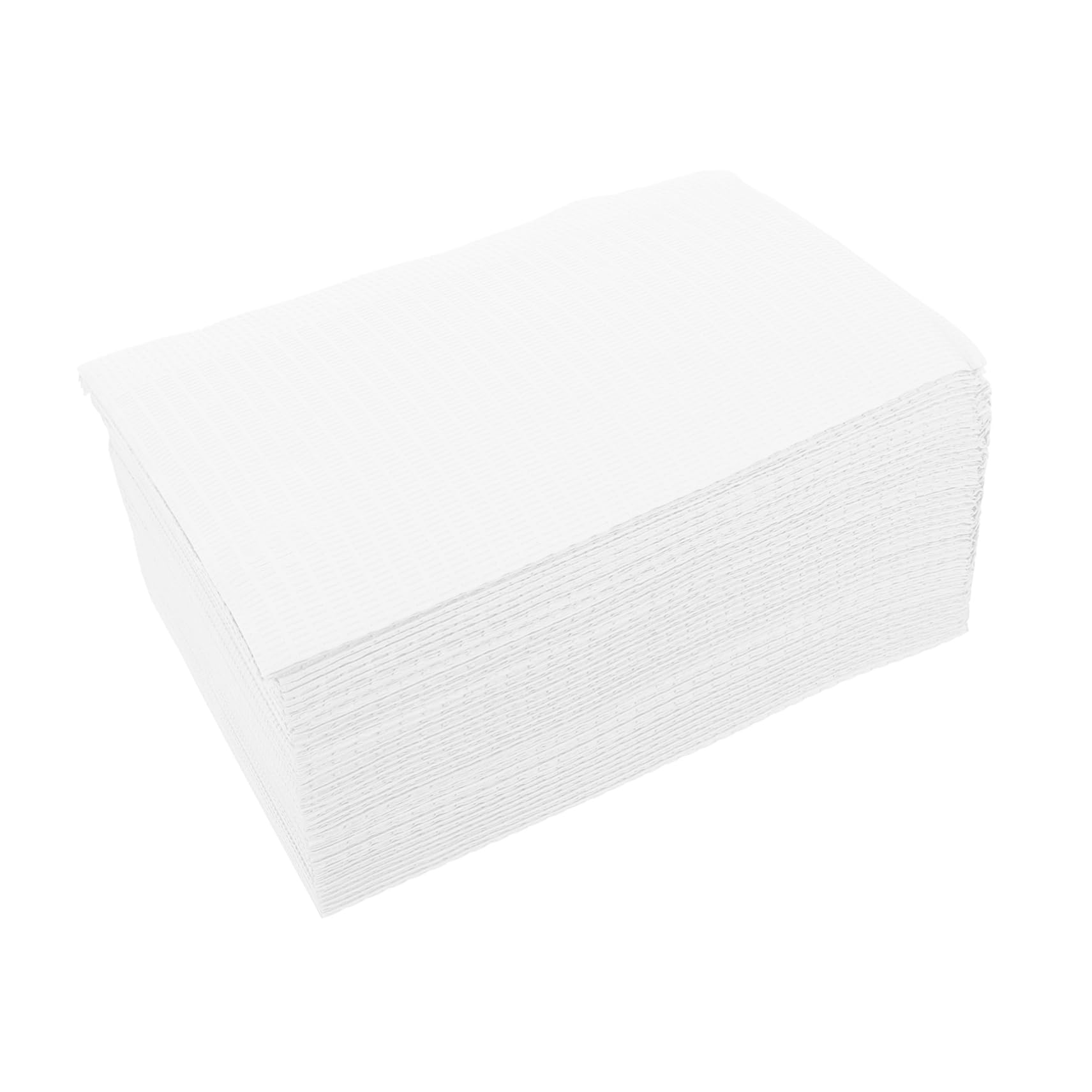 FOMIYES Tattoo Cleaning Pads 125pcs Disposable Bib Sheets Tattoo Table Covers Nail Art Table Mats Cleaning Supplies Personal Bibs White