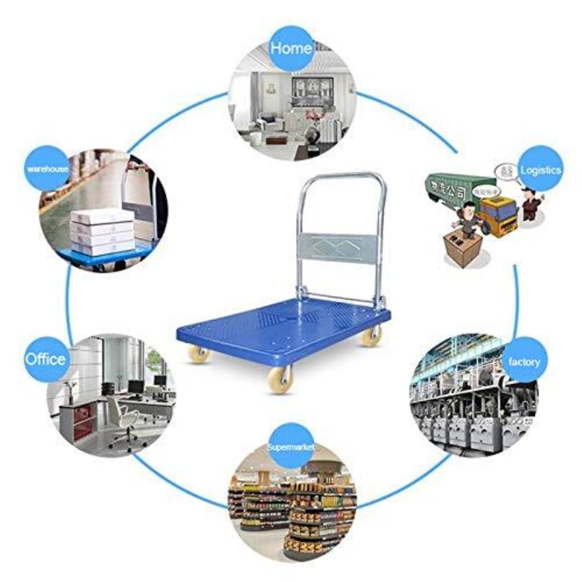 Ruedas para Muebles Ruedas Universales De Nailon con Freno For Muebles De Alta Resistencia, Paquete De 4 Ruedas De Transporte