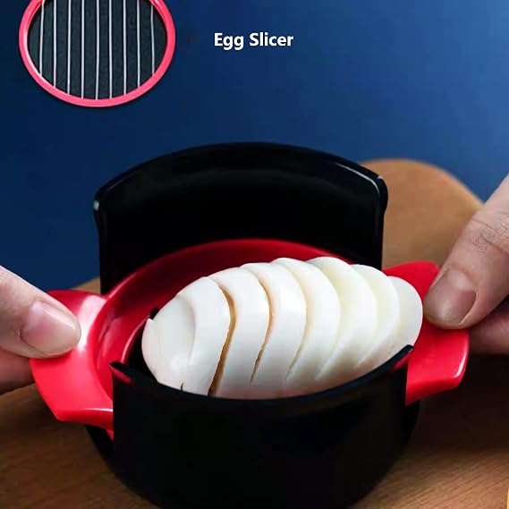 Egg Slicer Cutter Multi-functional Hard Boiled Egg Wedger