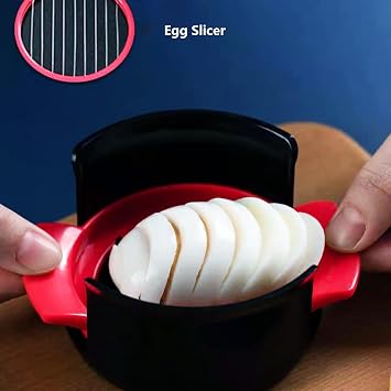 Egg Slicer Cutter Multi-functional Hard Boiled Egg Wedger