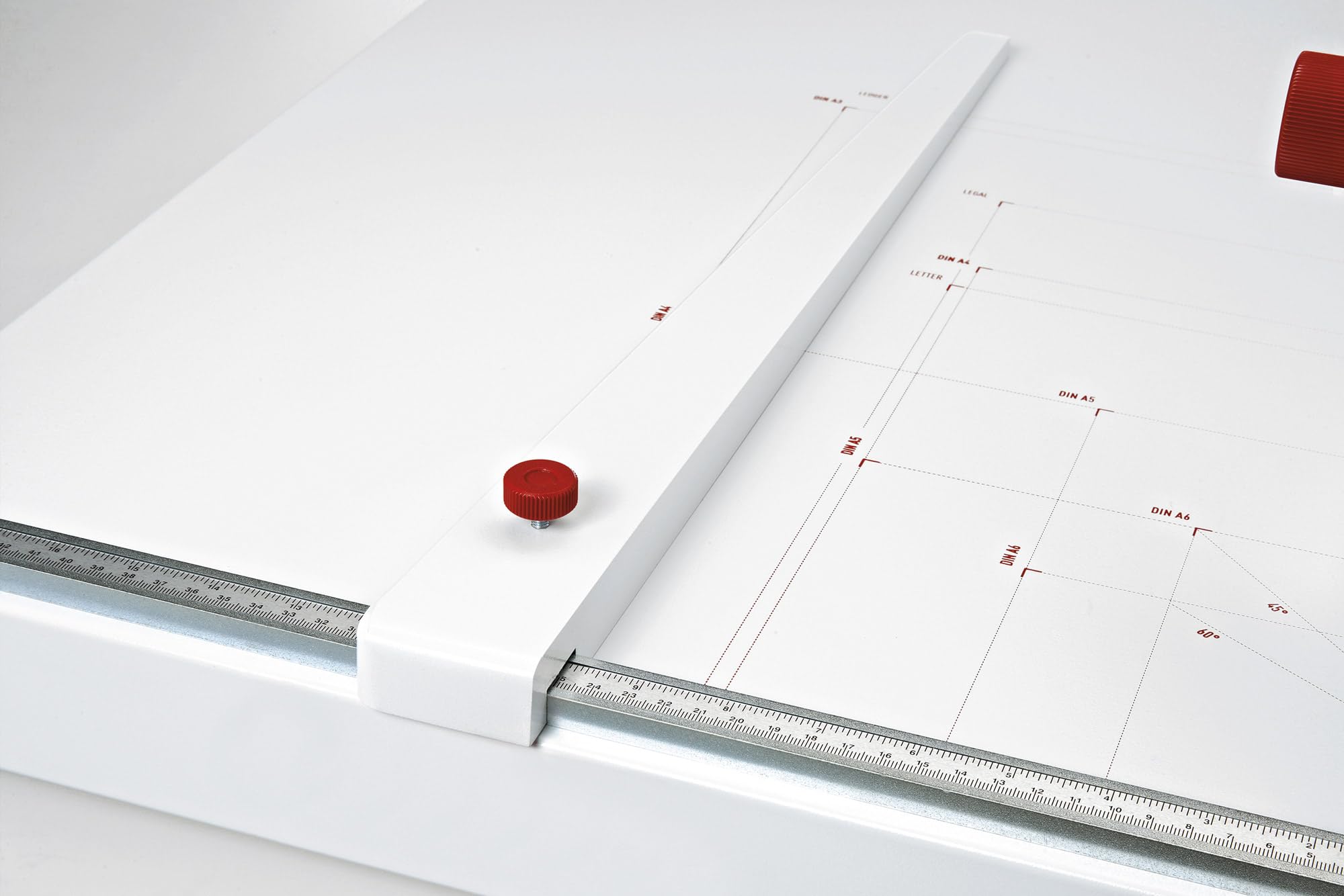IDEAL 1171 Schneidemaschine, Hebelschneider, Papierschneider (506 x 765 mm, Schnittlänge 710 mm, 40 Blatt Kapazität)