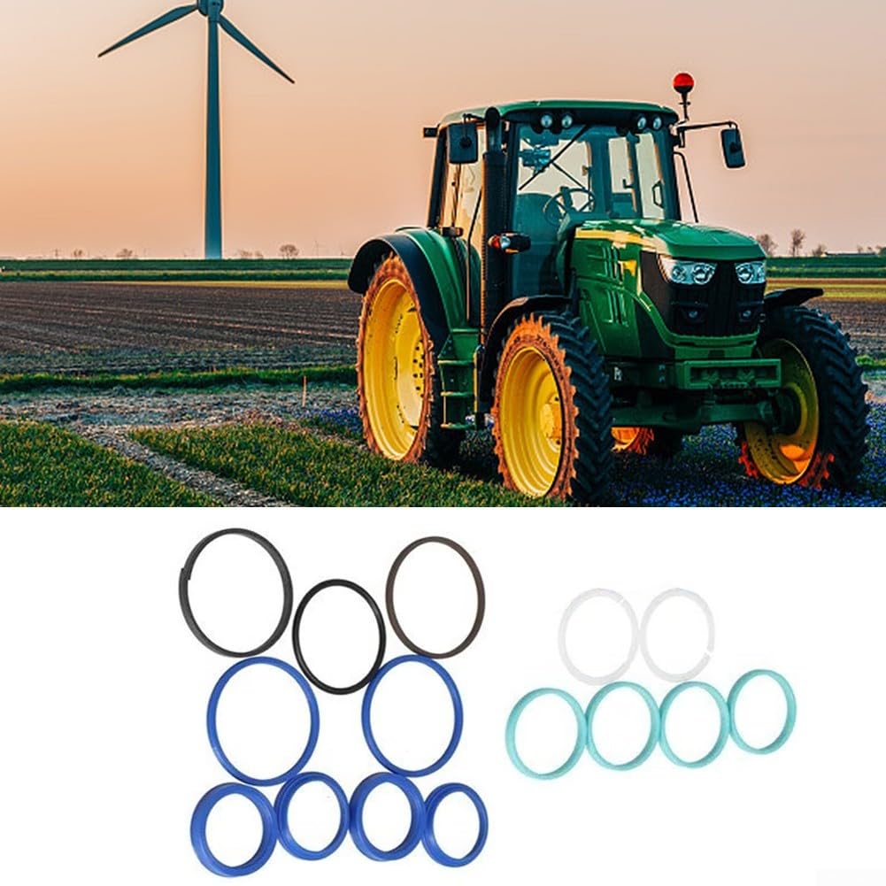 Kit Guarnizioni per cilindro Sterzo RE45894 per Trattore Kit | Acciaio temprato, perdite olio, per manutenzione ordinaria trattori Deere