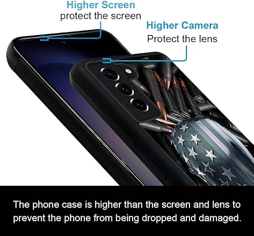 Miniatura 5 de DJSOK Funda para Samsung Galaxy S23 Plus, diseño de patrón de lujo, a prueba de golpes, funda resistente a prueba de golpes, para hombre y