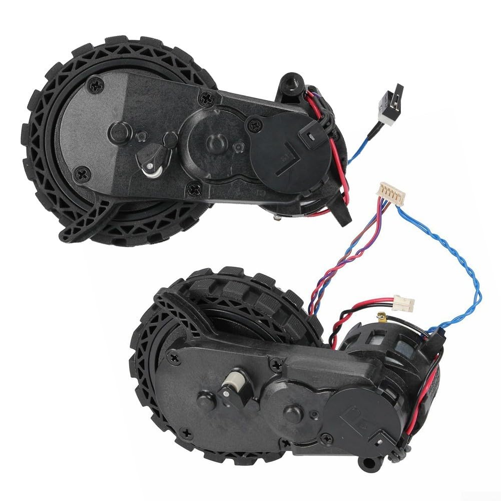 Eawfgtuw Für Motor Antriebsrad Set für Deebot N8/N8 Pro/N8 Plus/T9/OZMO 920/950 Roboterstaubsauger, links und rechts Ersatzräder, Roboterstaubsauger für Ersatzteile