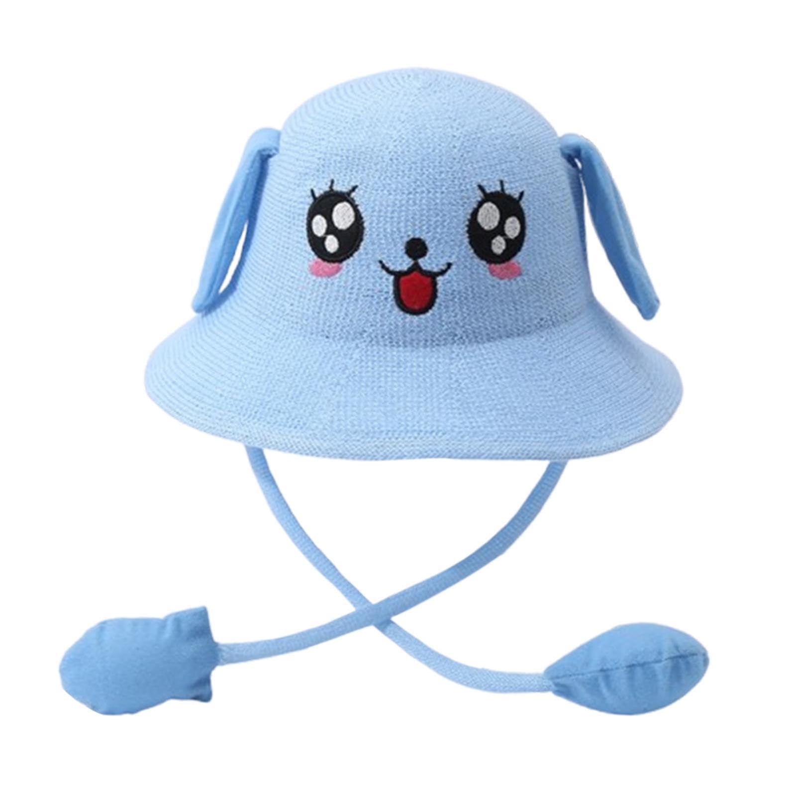 MERISHOPP®Bunny Straw Hat Cap Portable Funny Beach Hat for Summer Holidays Fancy Dress Blue|Clothing, Shoes & Accessories|Womens Accessories|Hats-image-18