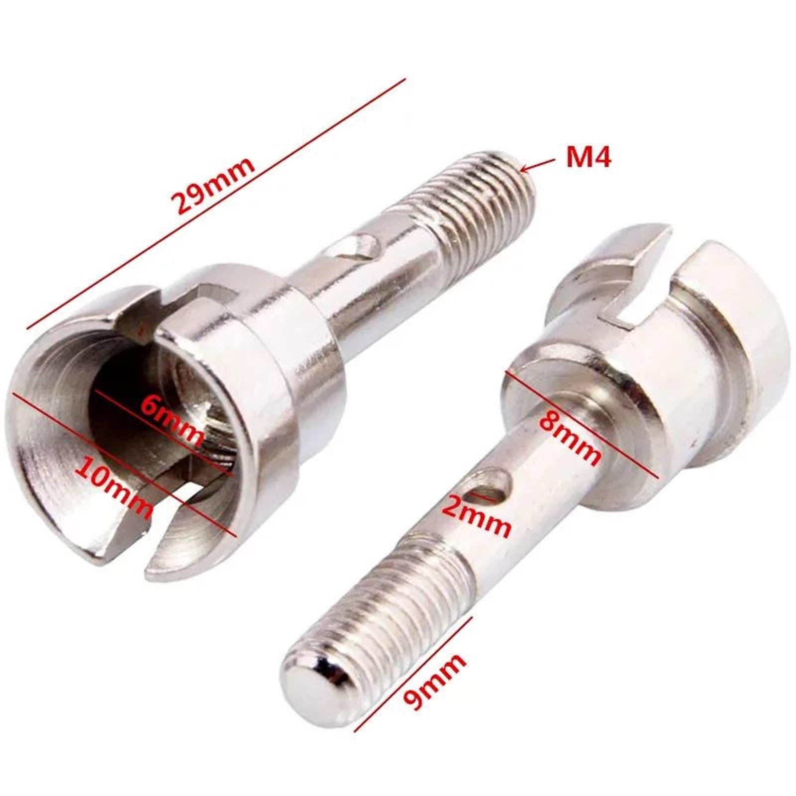 Accessori Rc Per HSP 86022 1/16 2 Pezzi Alberi Delle Ruote RC Modelli Di Auto Accessori Aggiornamento Parti Riparazione Giocattoli Ricambio