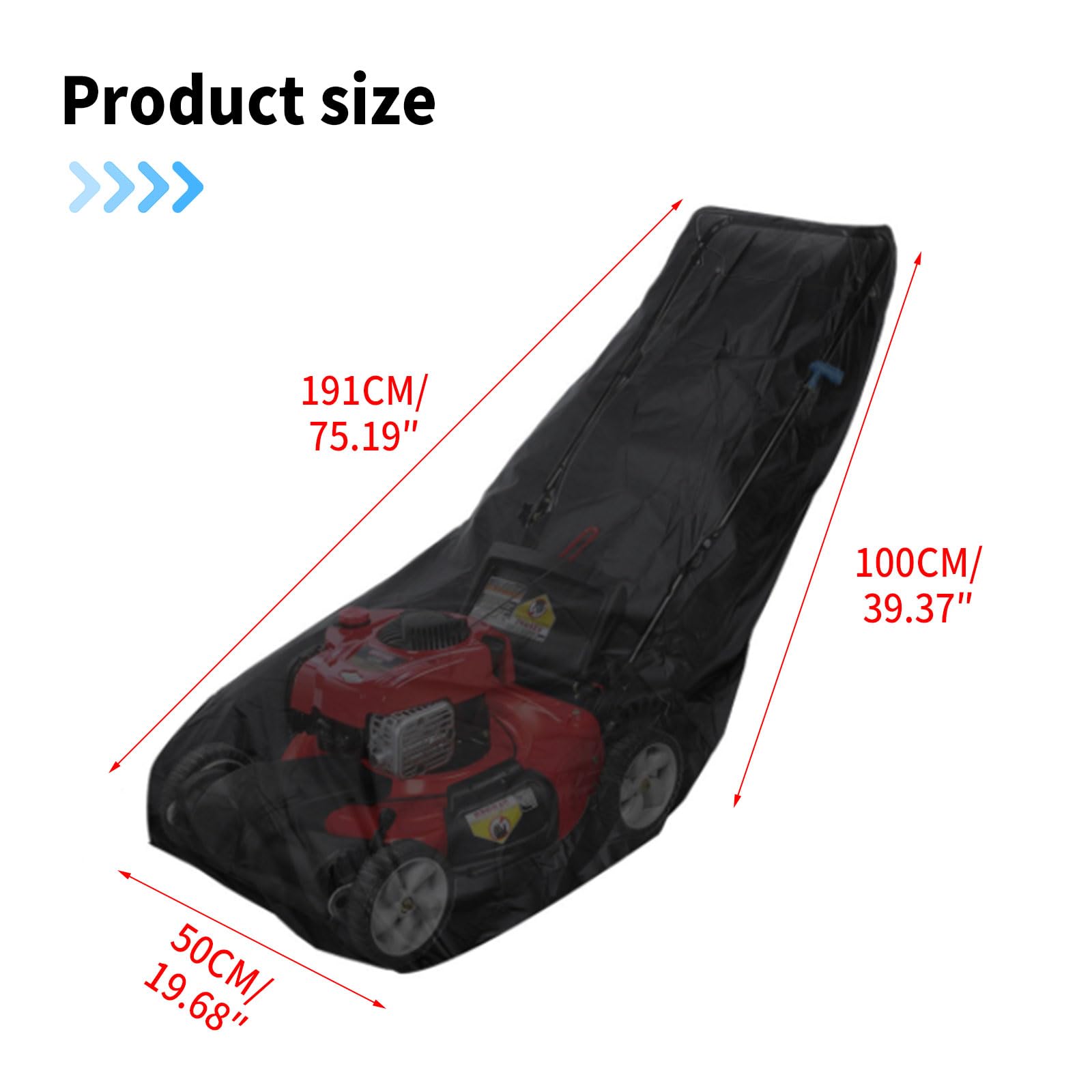 Telo di copertura impermeabile 420D Oxford con cordino, protezione anti-polvere, resistente ai raggi UV