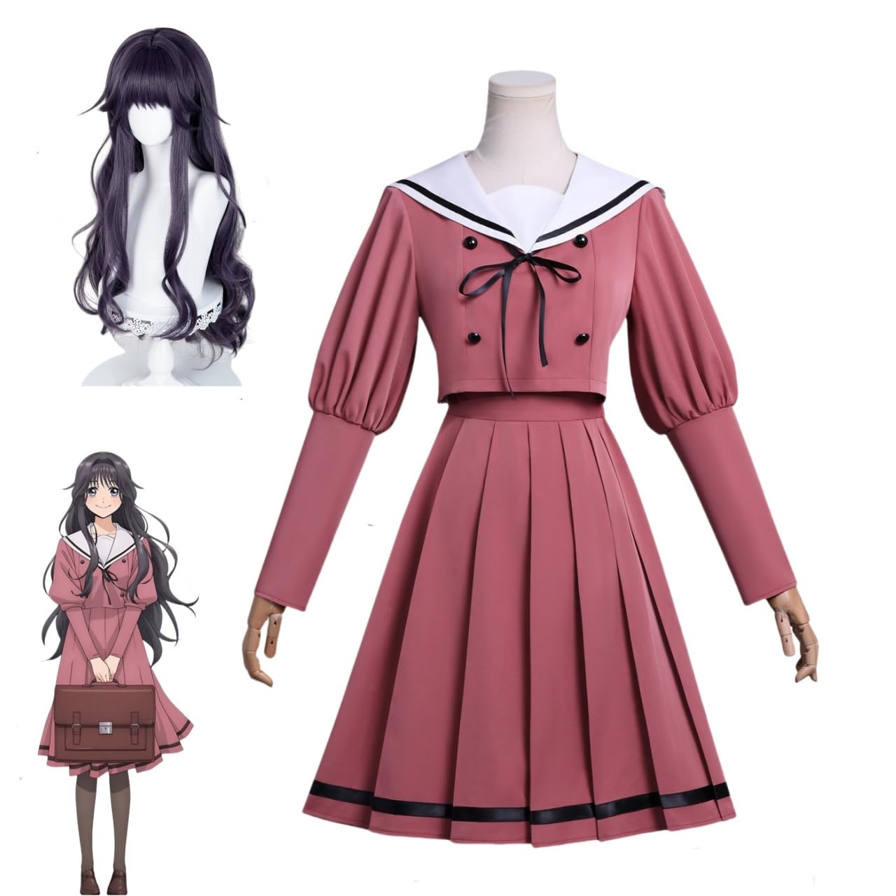 Amazon.co.jp: [Cemlie] 薫る花は凛と咲く 和栗薫子 コスプレ衣装 保科