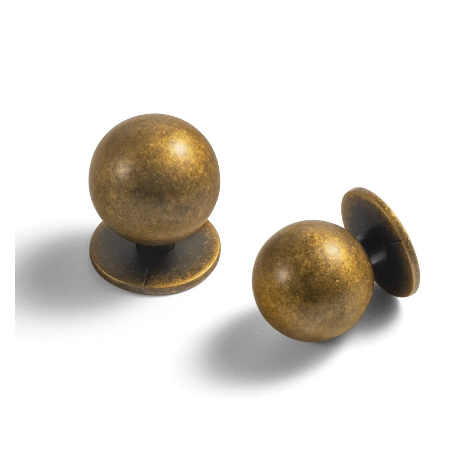 Boutons ronds noirs en alliage de zinc pour sublimer vos meubles de cuisine