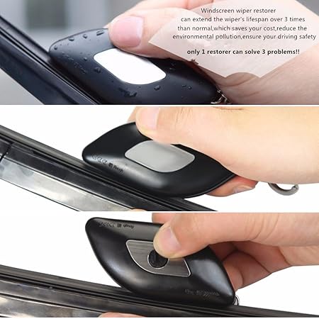Amazon ワイパー用ツール ワイパー復活 ワイパー リペア ワイパー修復 交換不要 経済的 車用補修用品 ブラック ワイパー用ツール 車 バイク