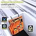 Lineman Tool Board, Aerial Apron w/Magnet, Bucket Truck Tools Organizer with Over 16 Pockets, Tool Organizer for Bucket Trucks and Lineman, Includes Two 2” Bucket Hooks